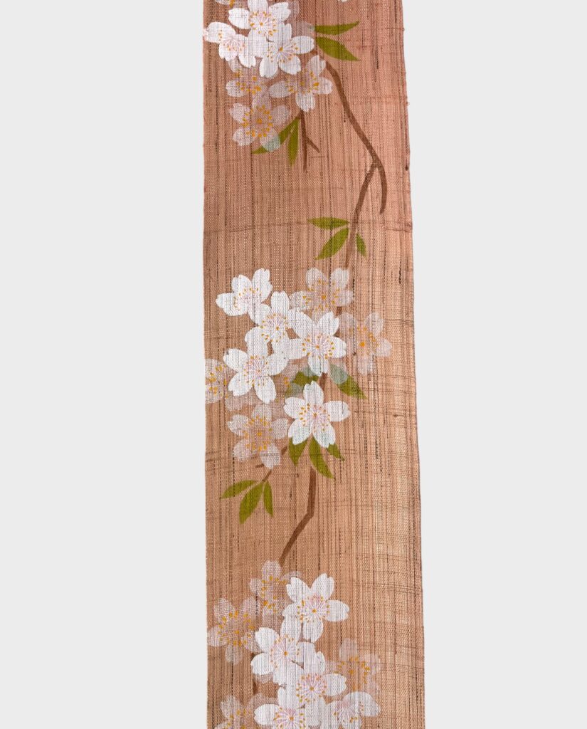 Kakemono Japonais Sakura en Lin